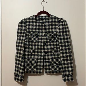 Grace black and white jacket